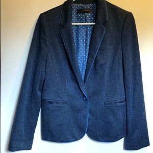 The Limited Blazer Blue Medium